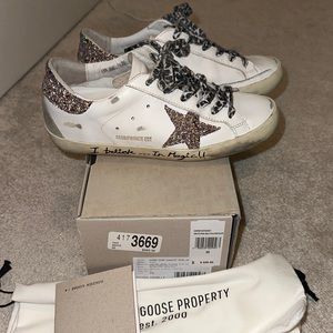 Golden goose lmtd edition superstar shoes